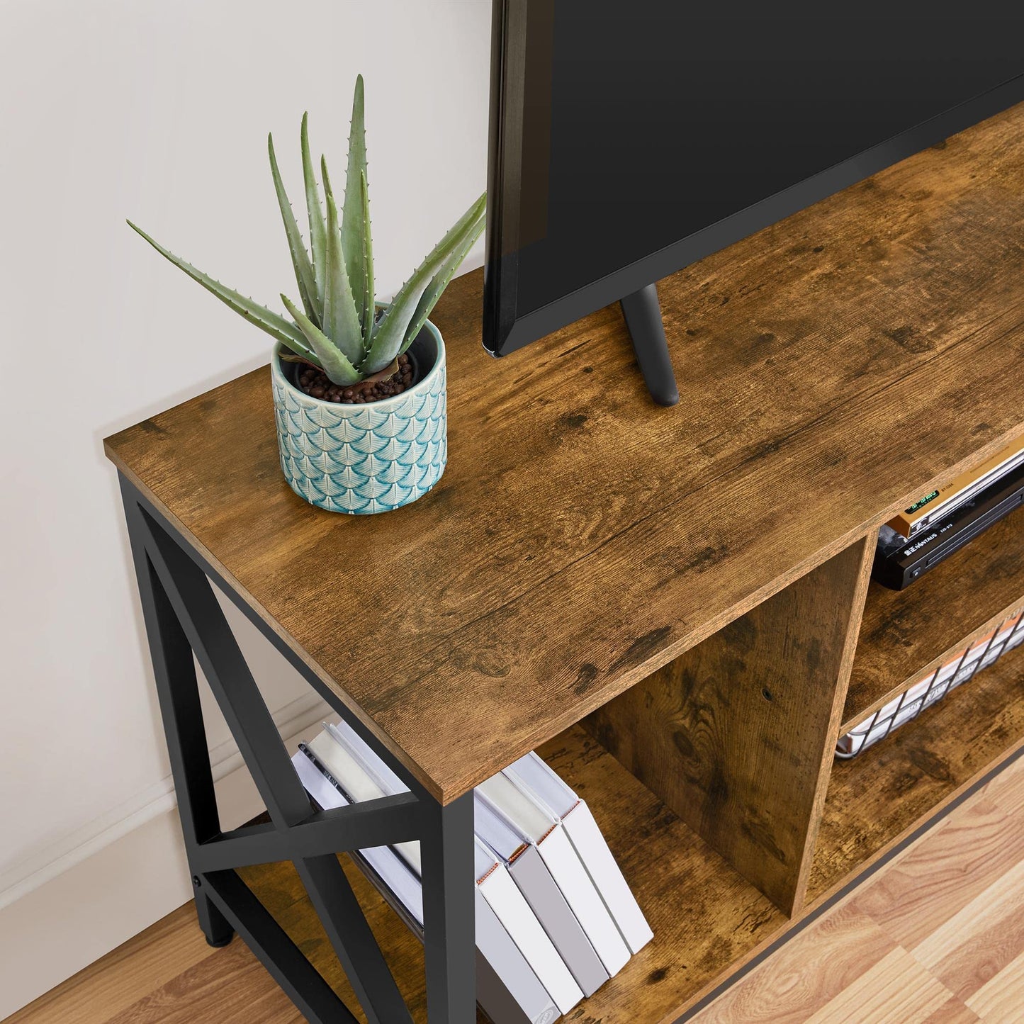 Rustic Brown TV Stand