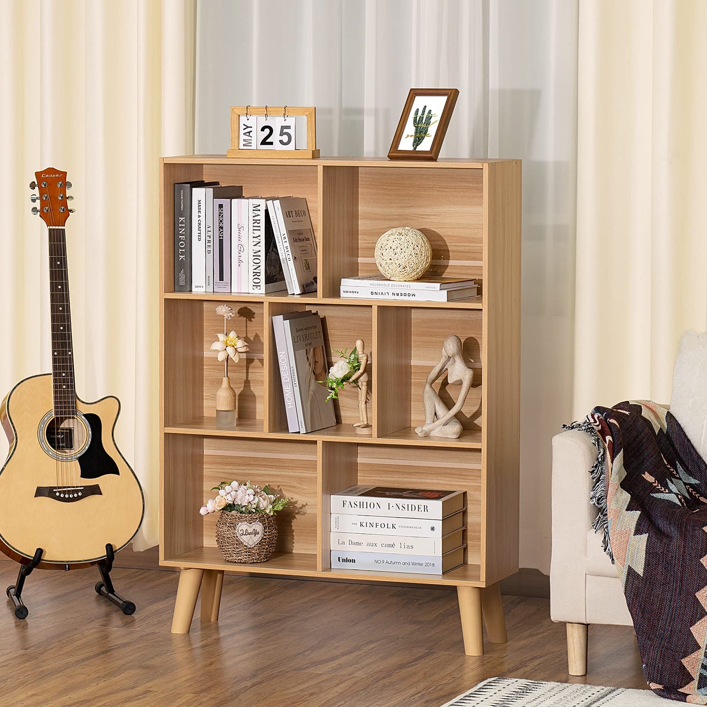Natural Tier Bookshelf