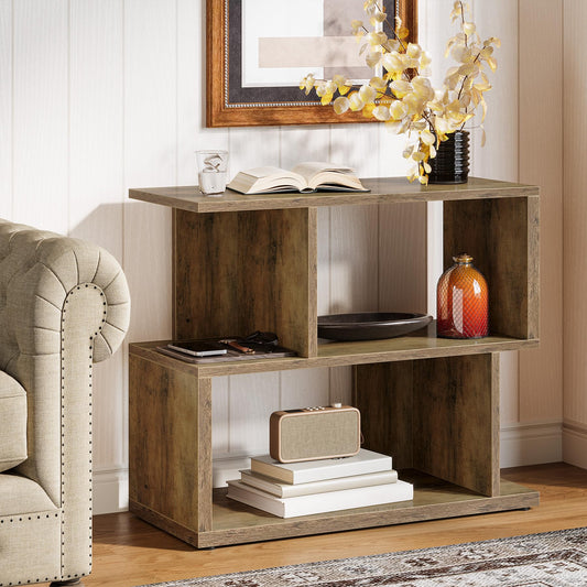 31.5-Inch Narrow Console Table with 2-Tier Storage