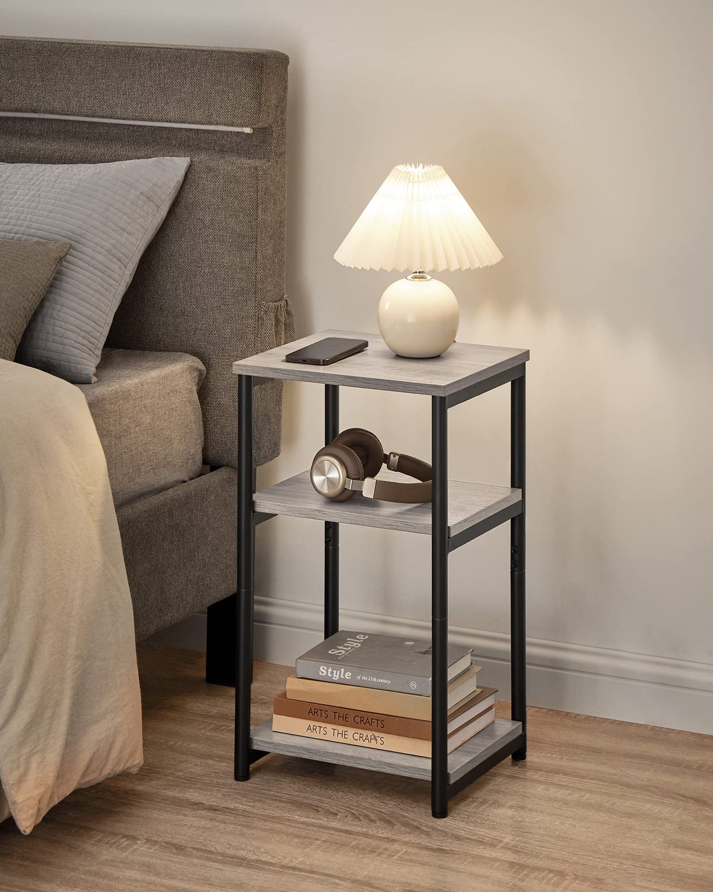 Classic Black End Side Table