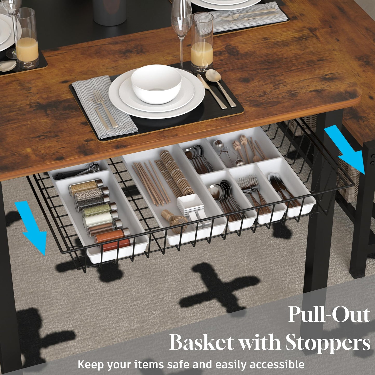 Dining Table Set Suitable for Multiple Places