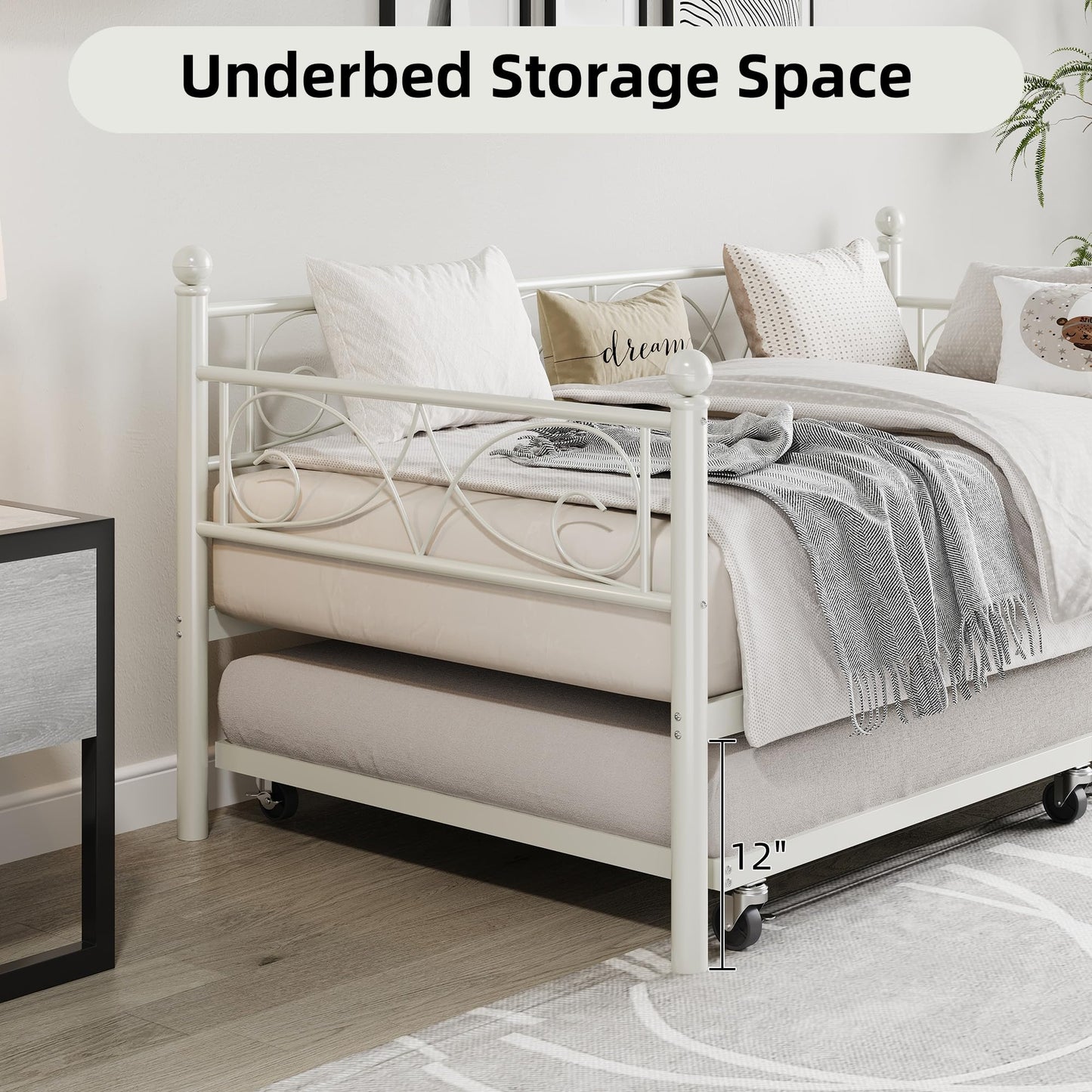 Twin Daybed with Trundle