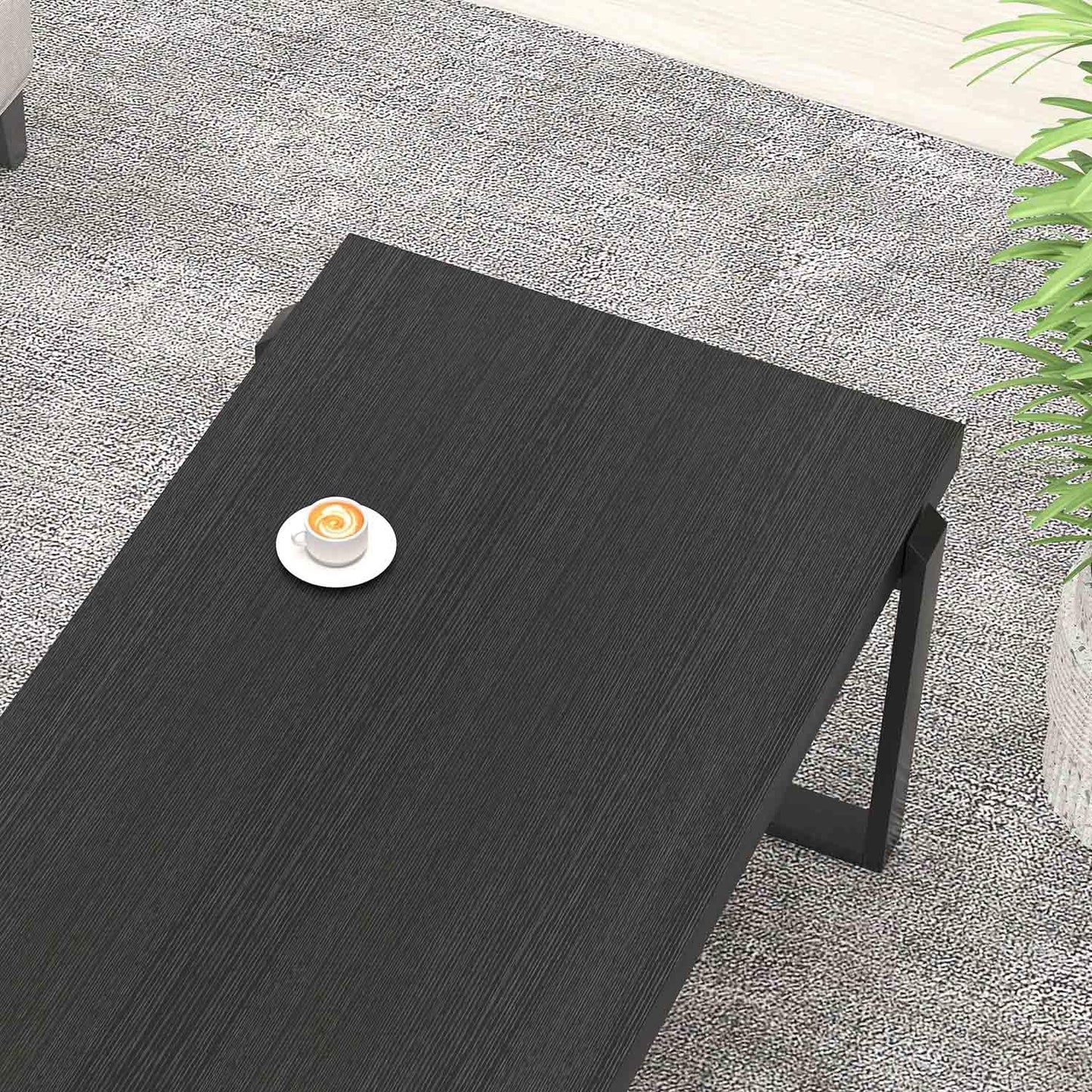 Black Industrial Coffee Table