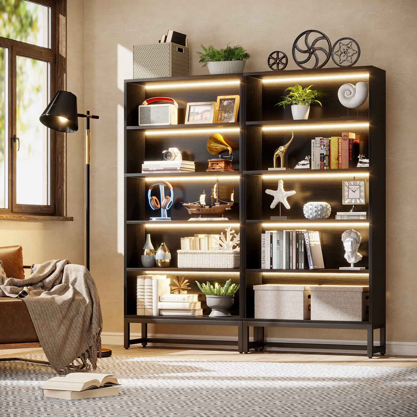 Black Bookshelf