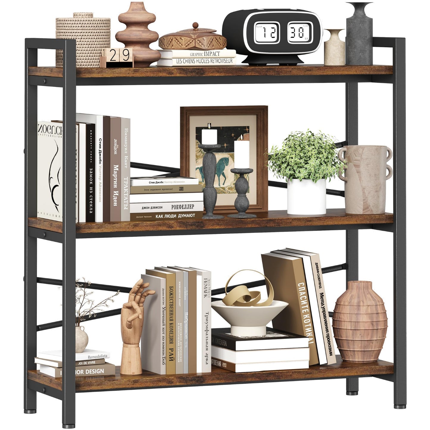Vintage 3 Tier Bookshelf