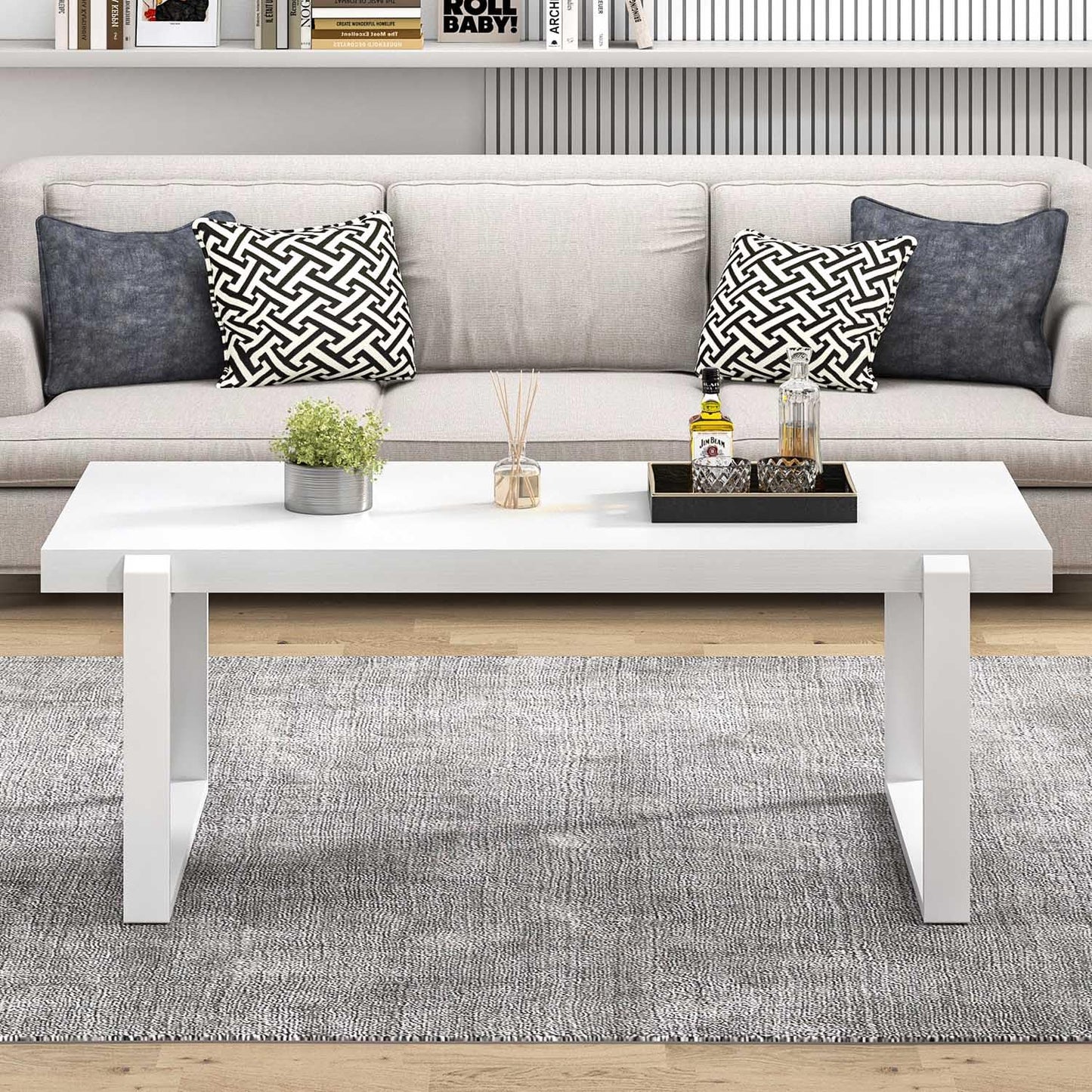 White Coffee Table