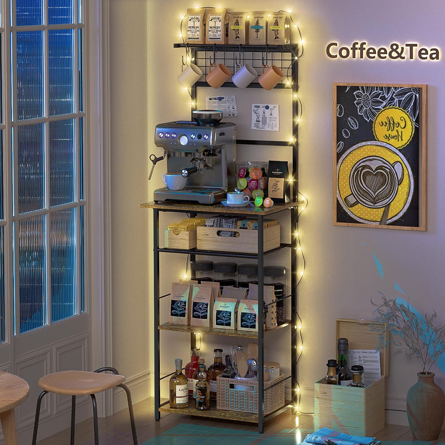 Brown Bookcases & Shelves Kitchen T Rack