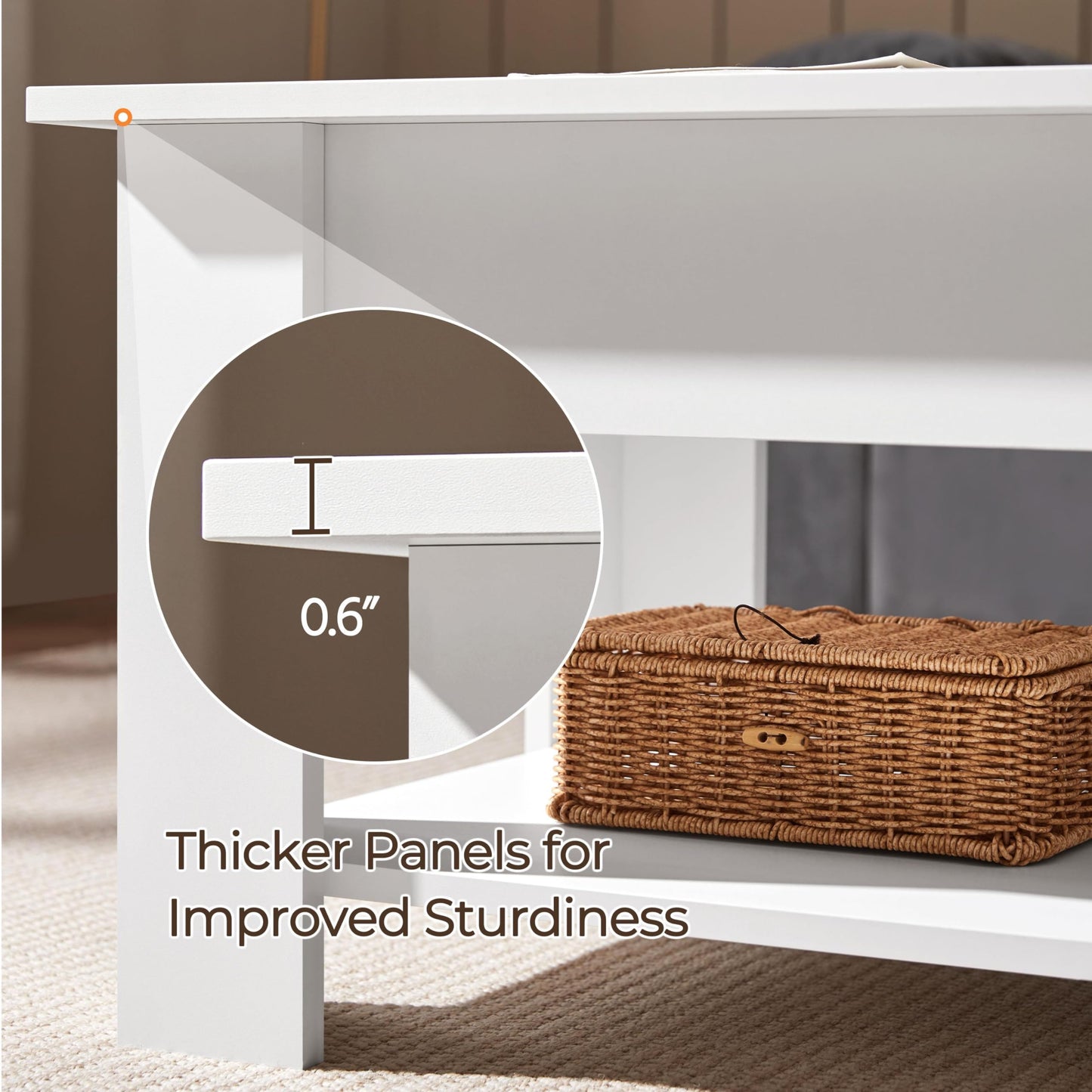 Modern Lift Top Coffee Table