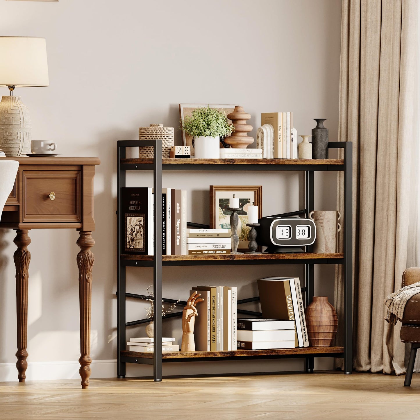 Vintage 3 Tier Bookshelf