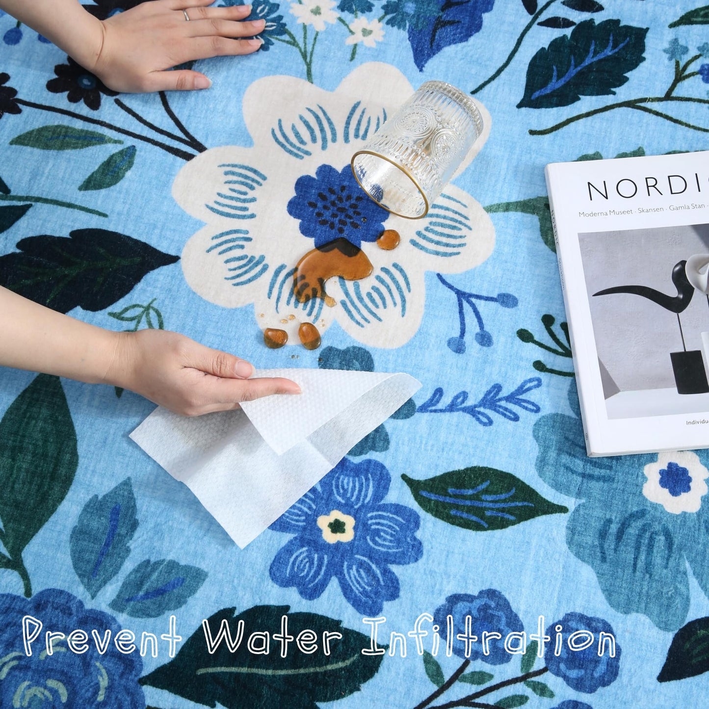 Elegant Area Rug for Bedroom and Living Room(3' x 5')