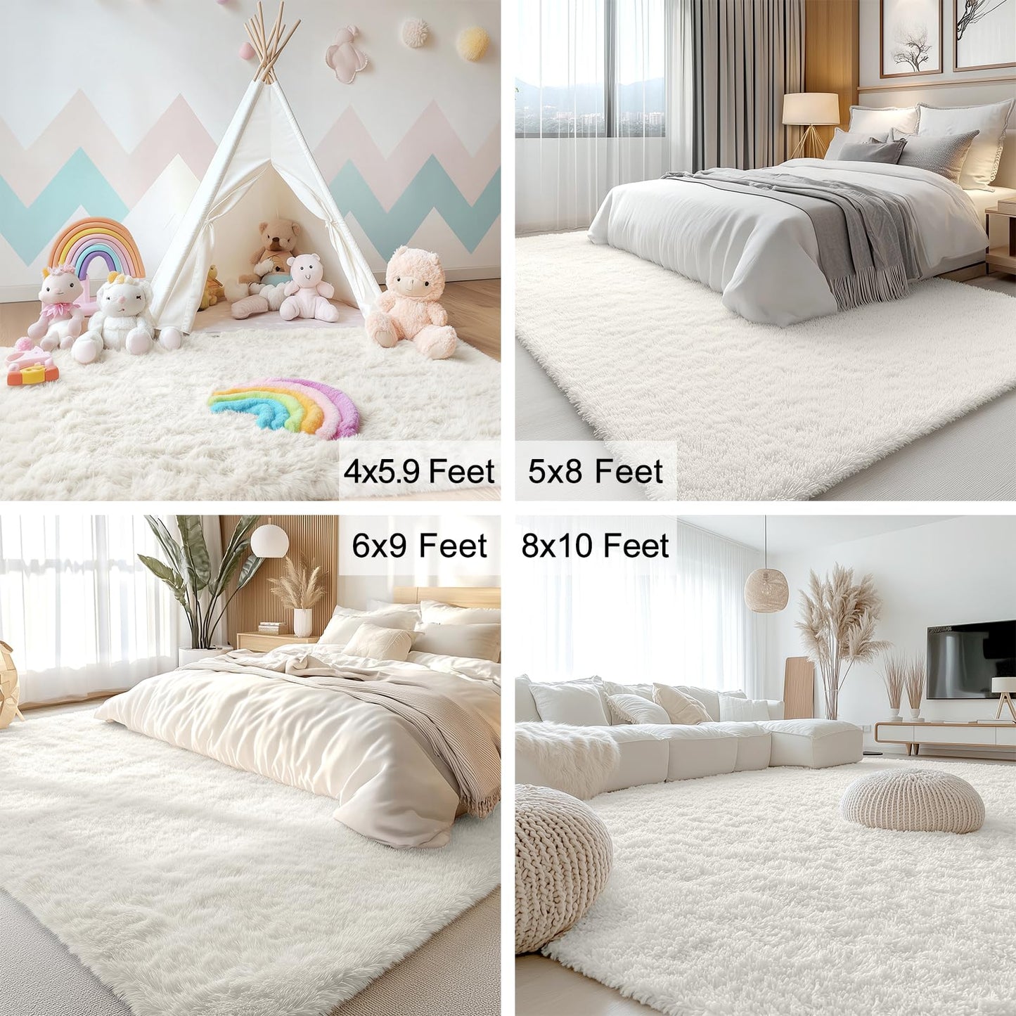Ivory Area Rugs