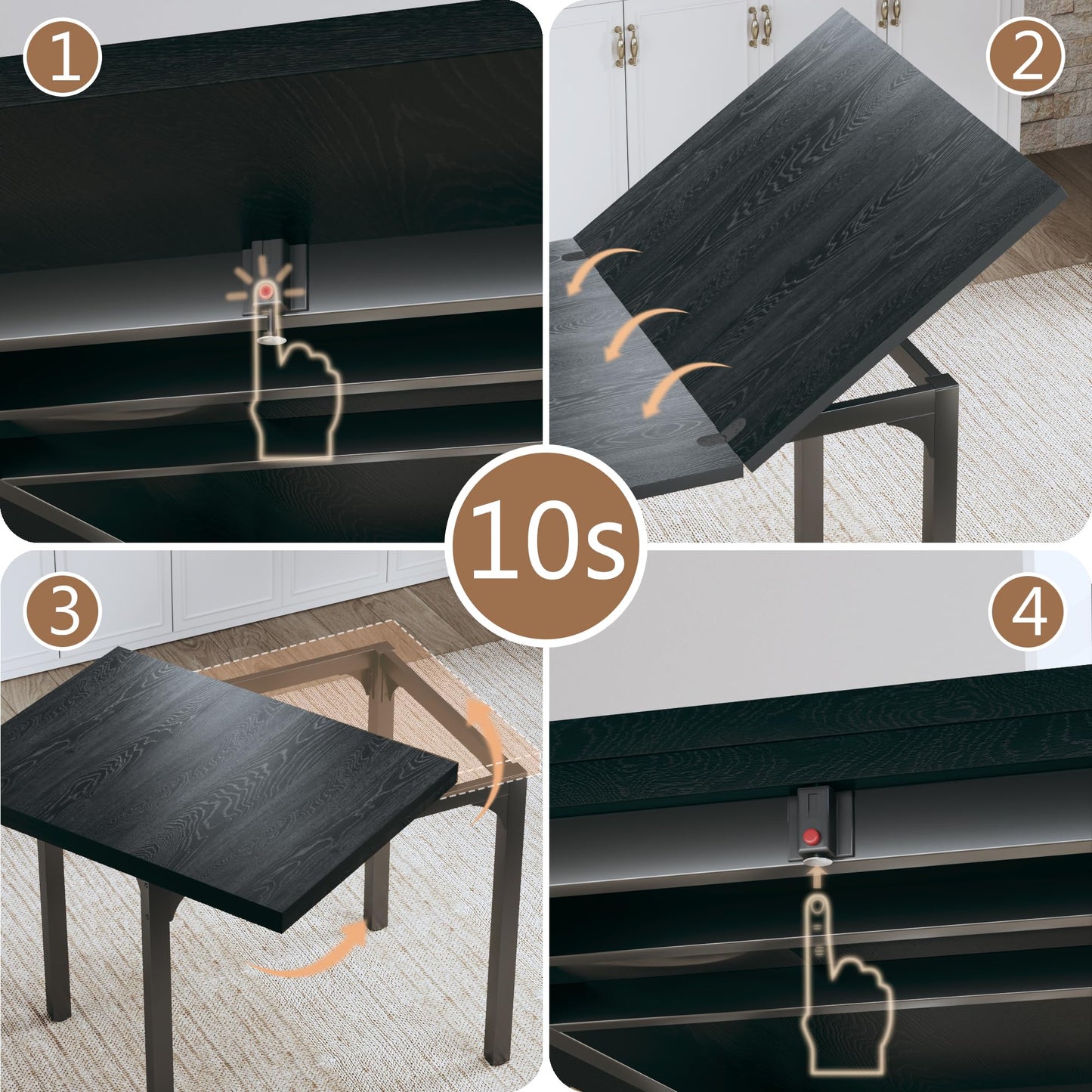 Black Dining Table