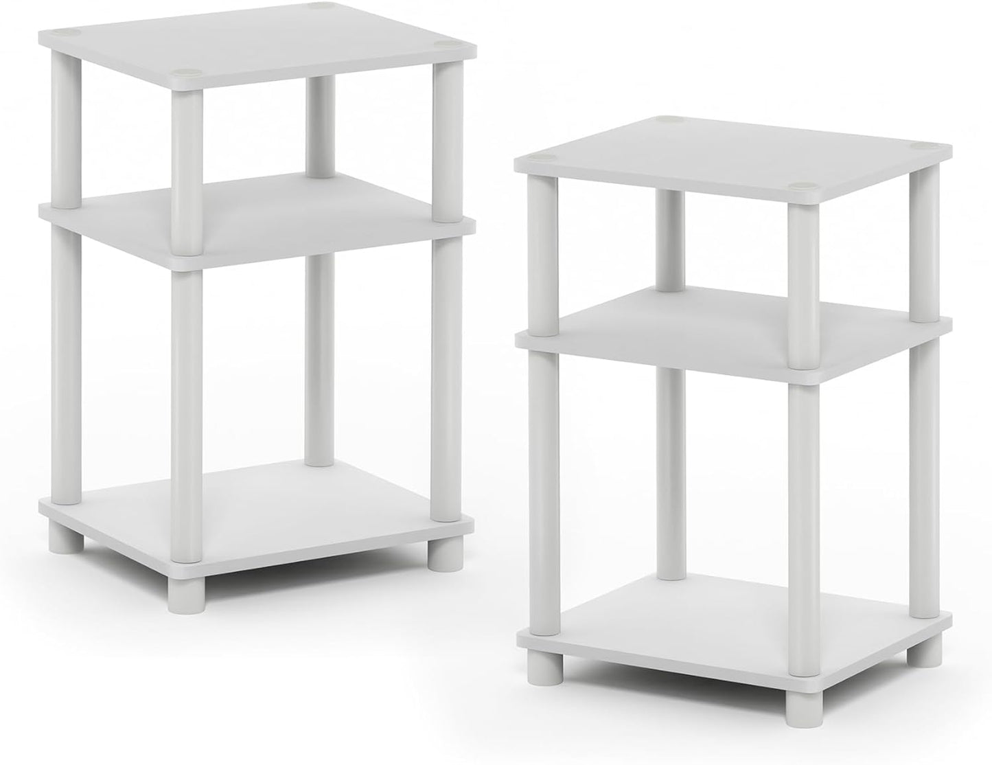 Just 3-Tier Turn-N-Tube End Table