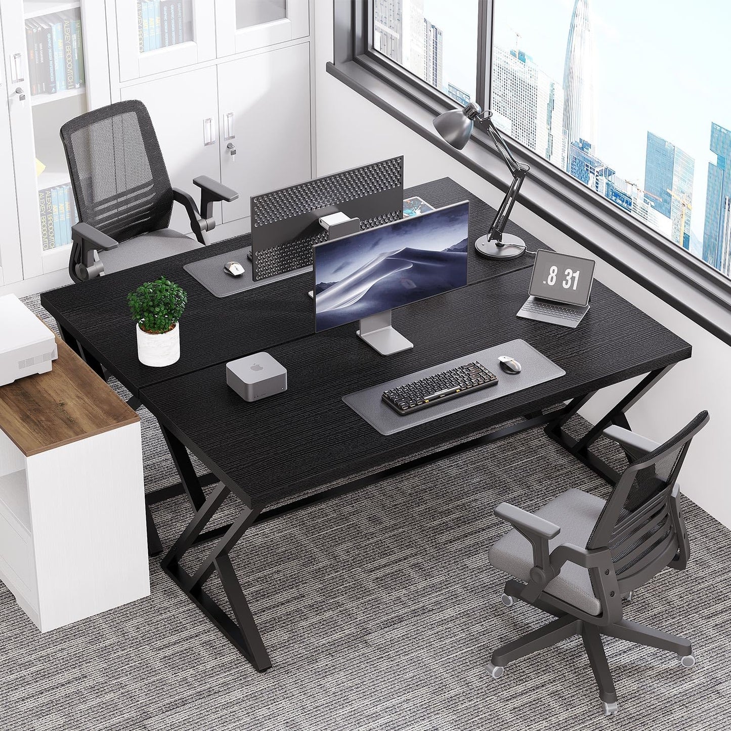 Black Computer Desk