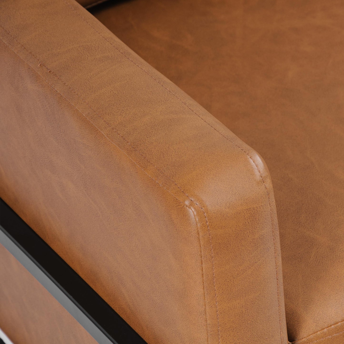 Modern Metal Frame Accent Chair