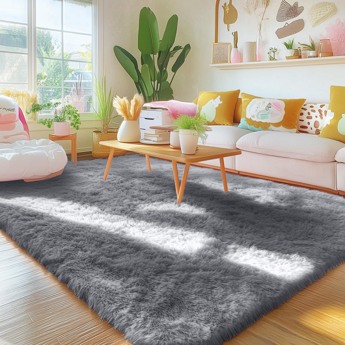 Light Grey Area Rugs