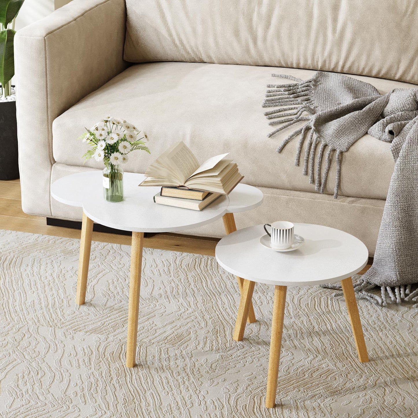 Cloud White Coffee Table