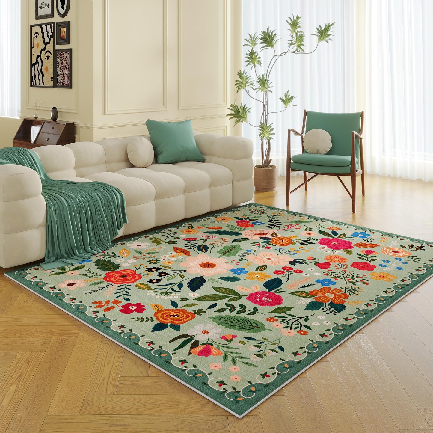 Green Rugs