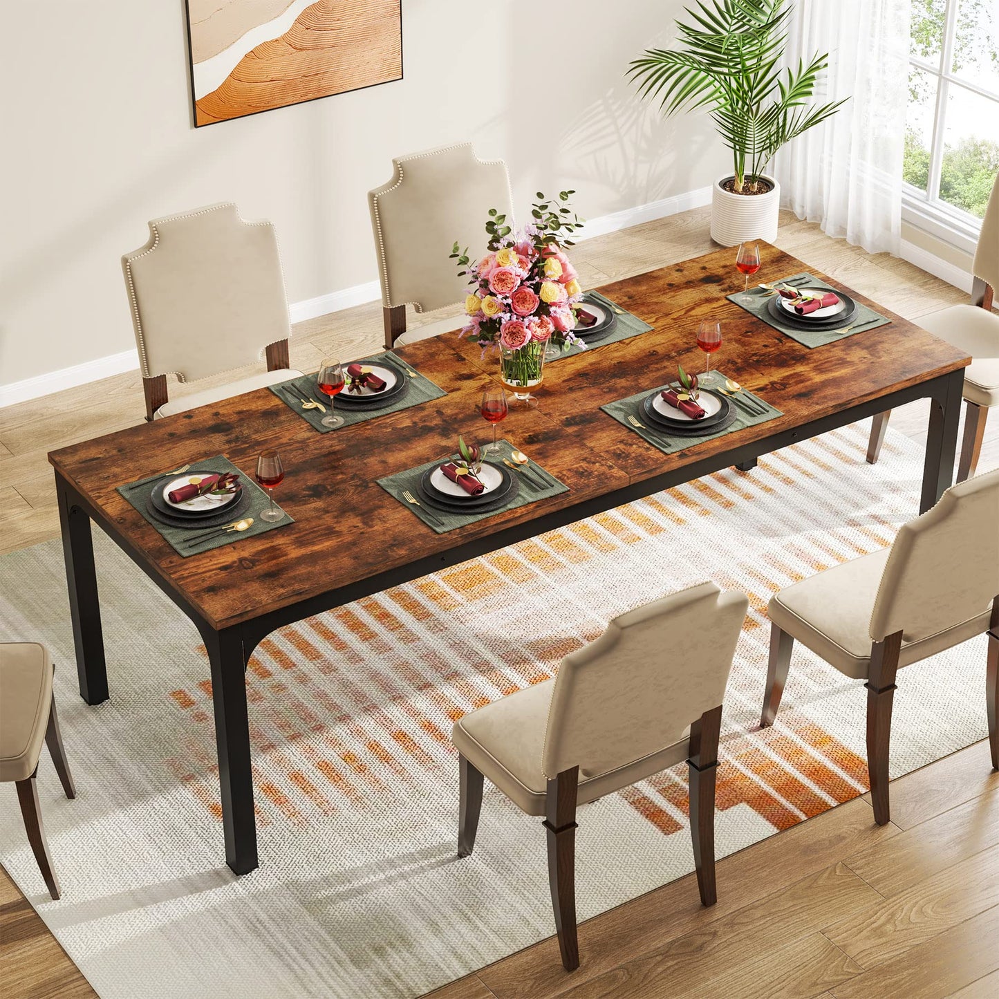 Large Long Dining Table