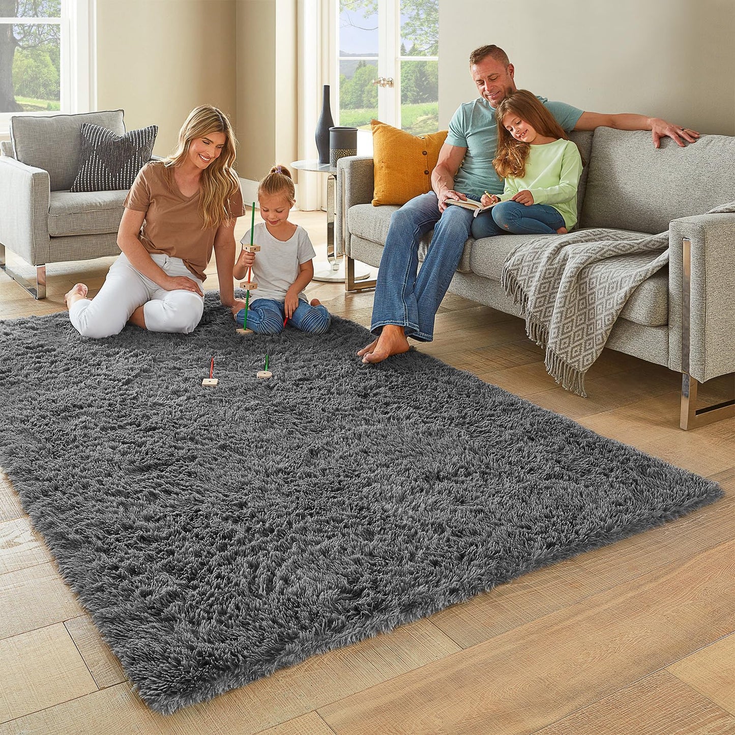Grey Area Rugs