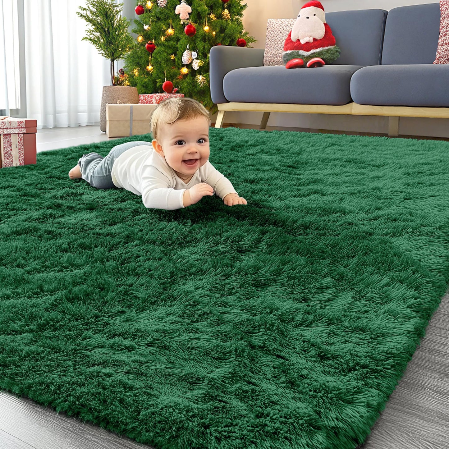 Dark Green Area Rugs