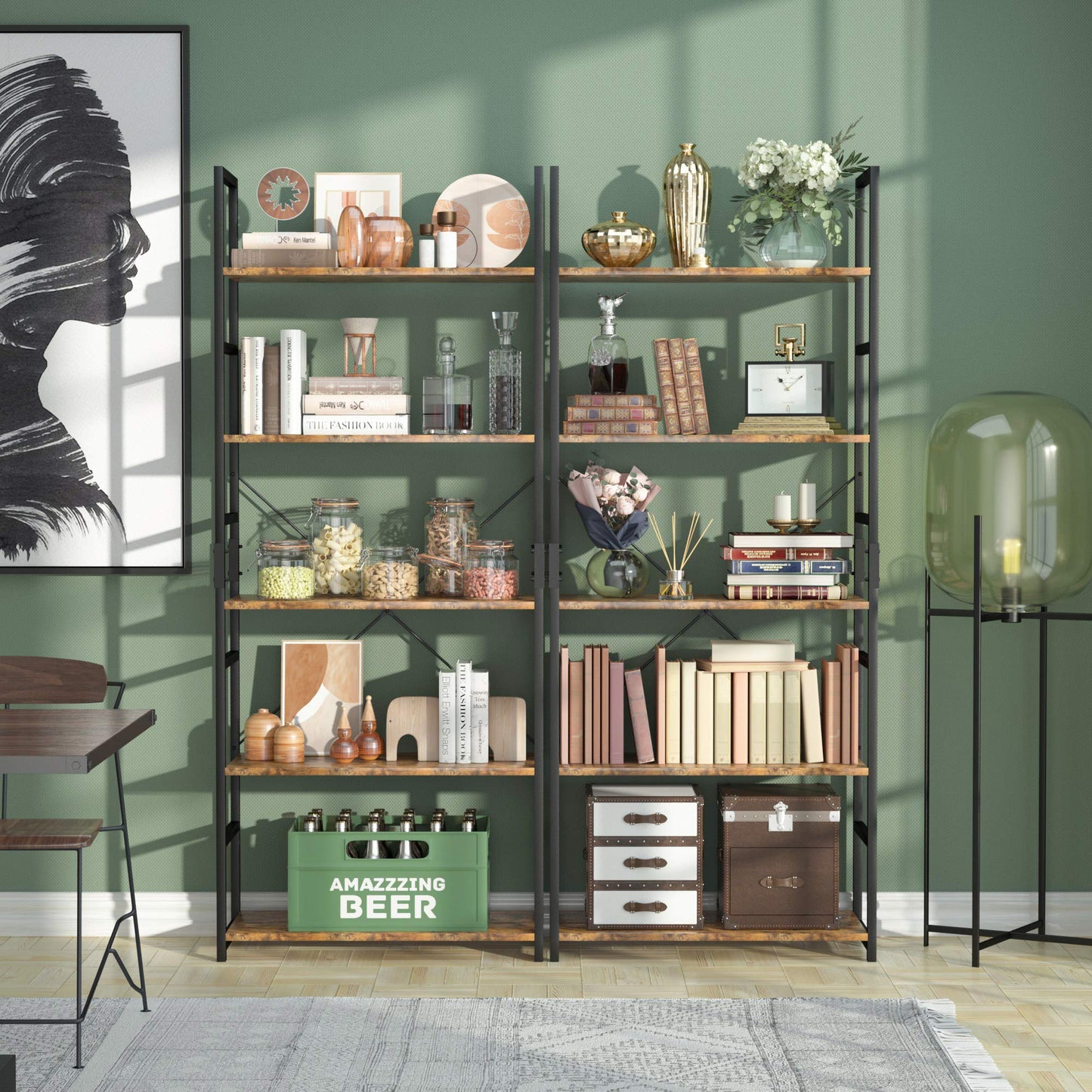Vintage Bookshelf
