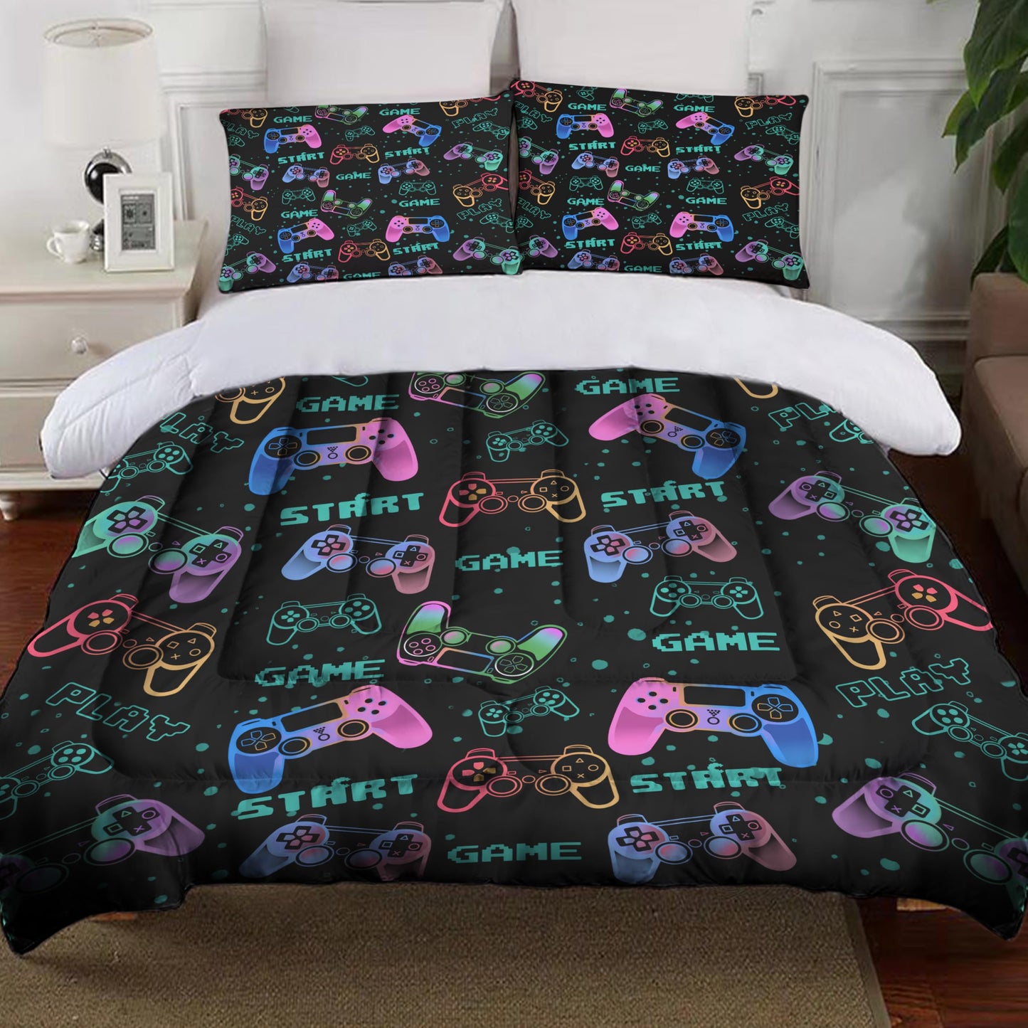 Kids Gaming Comforter Twin Size