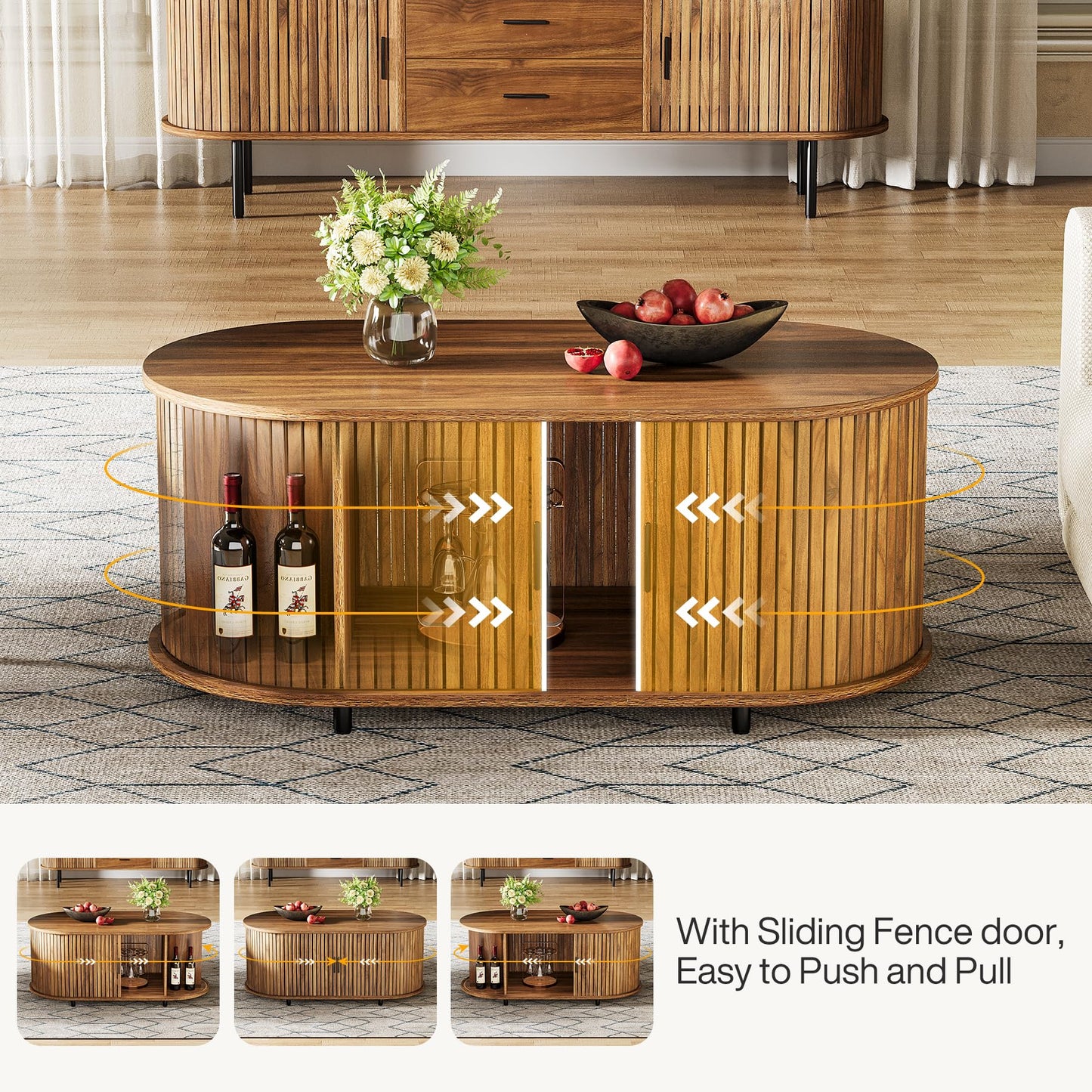 Aafko Coffee Table with Storage