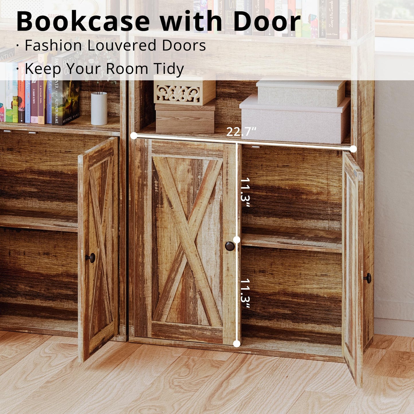 Industrial Brown Bookshelves