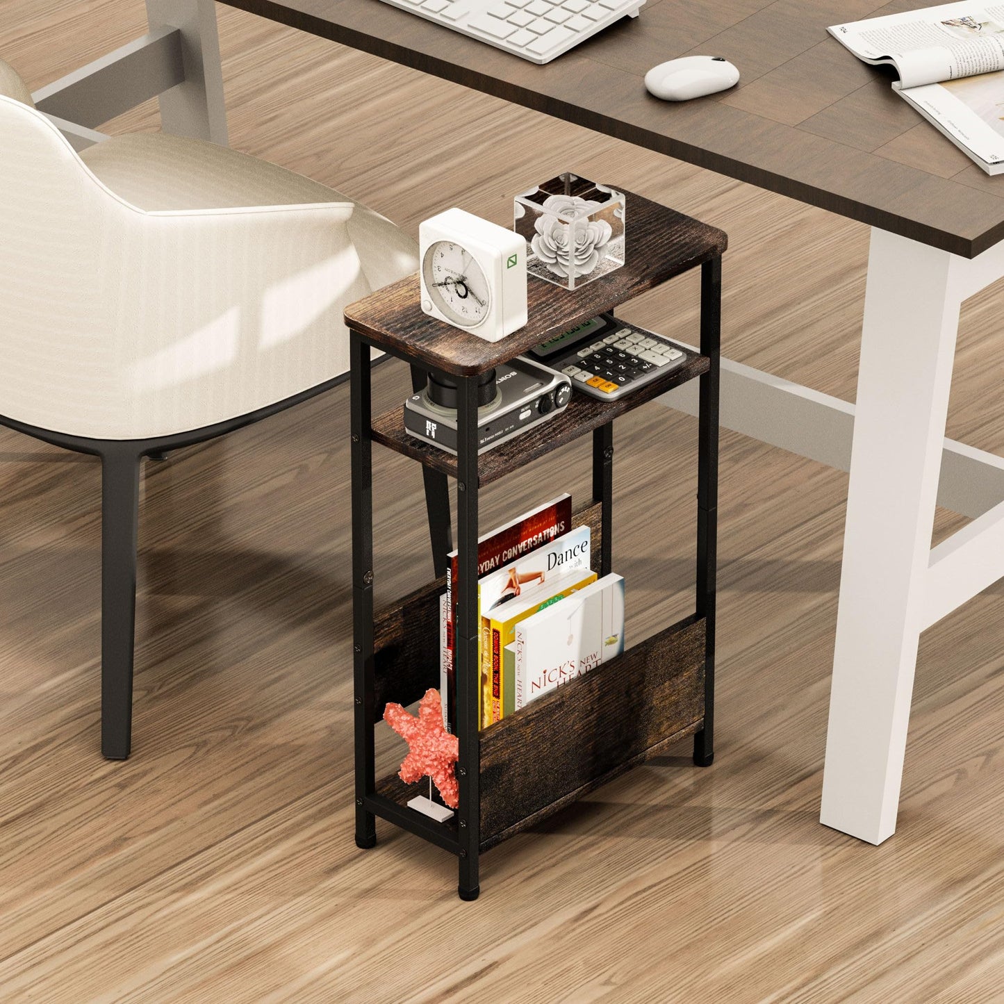 3 Tier Side Table for Small Spaces