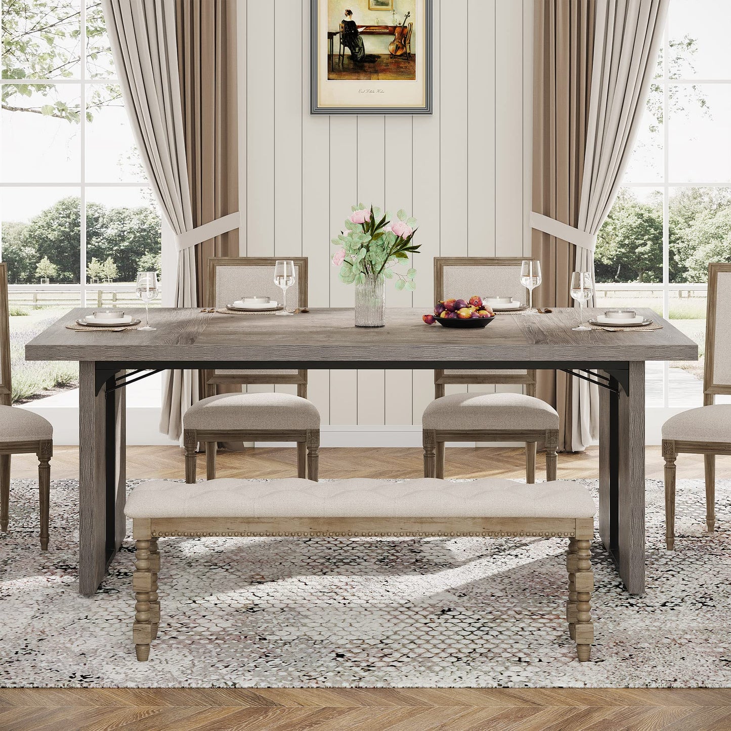 Grey Dining Table