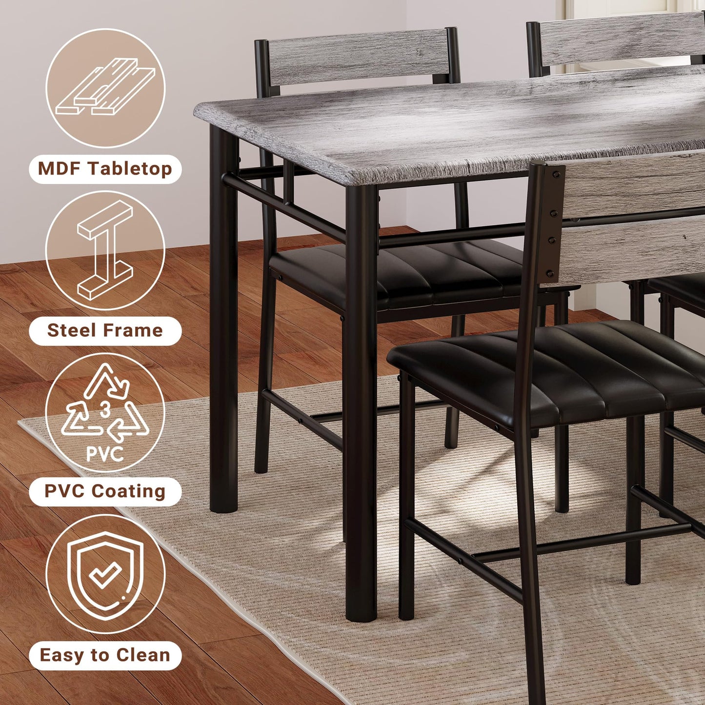 Grey Dining Table