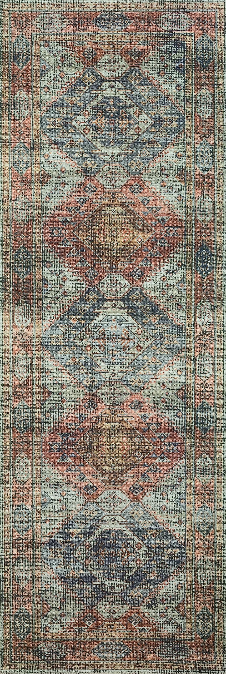 Apricot/Mist Area Rug