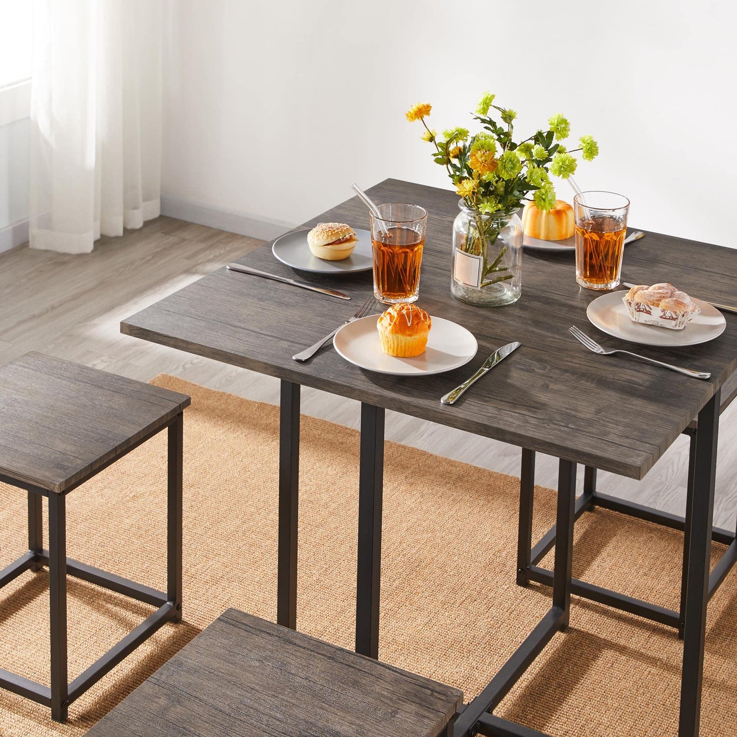 Industrial Style Dining Table