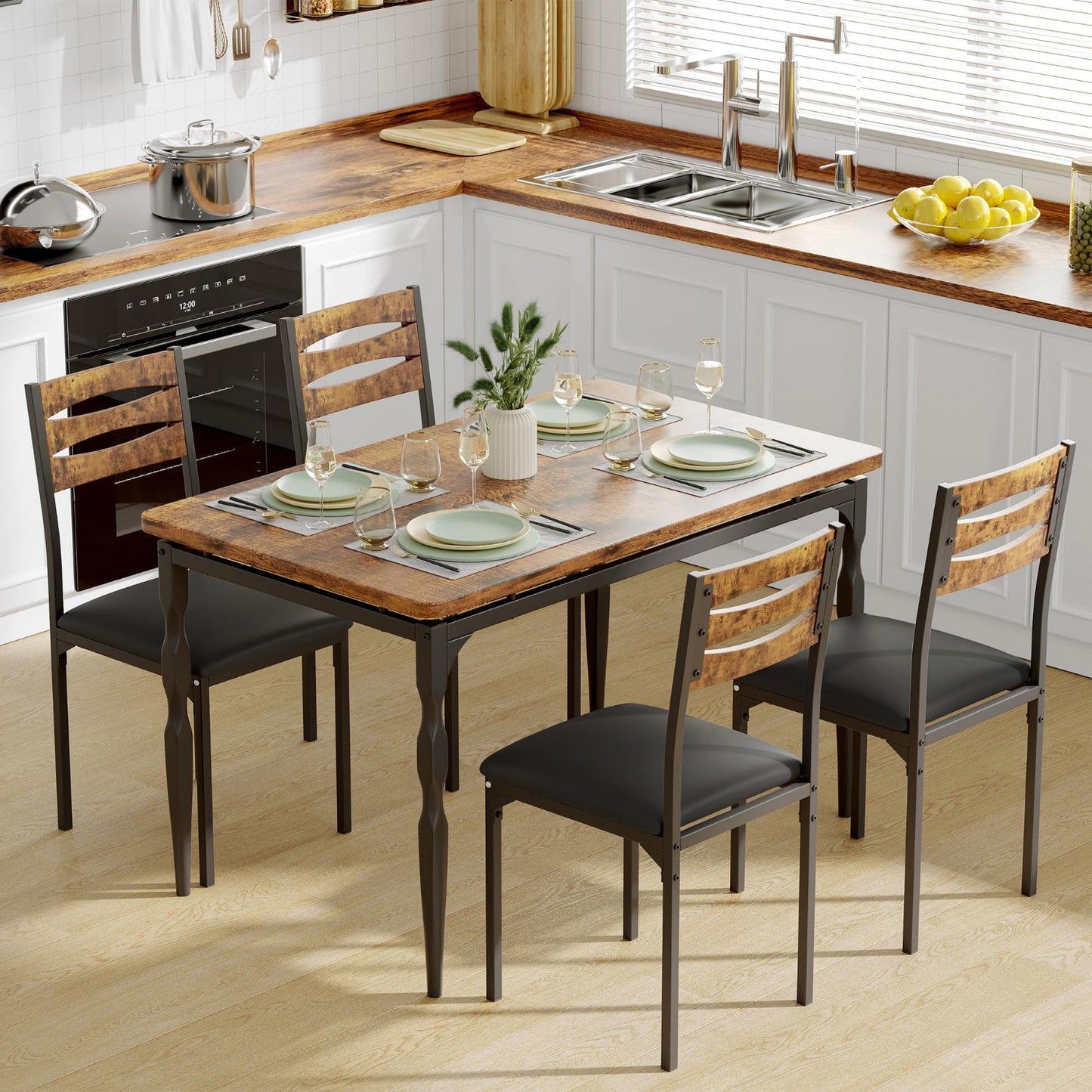 5 Piece Dining Table Set