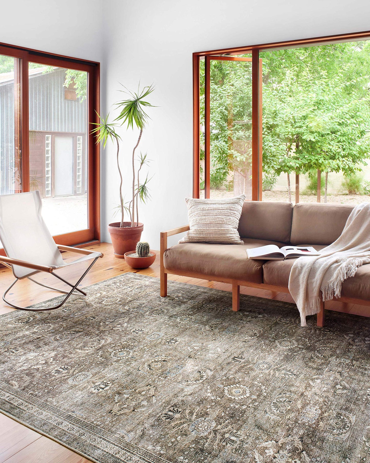 Antique / Moss Area Rug
