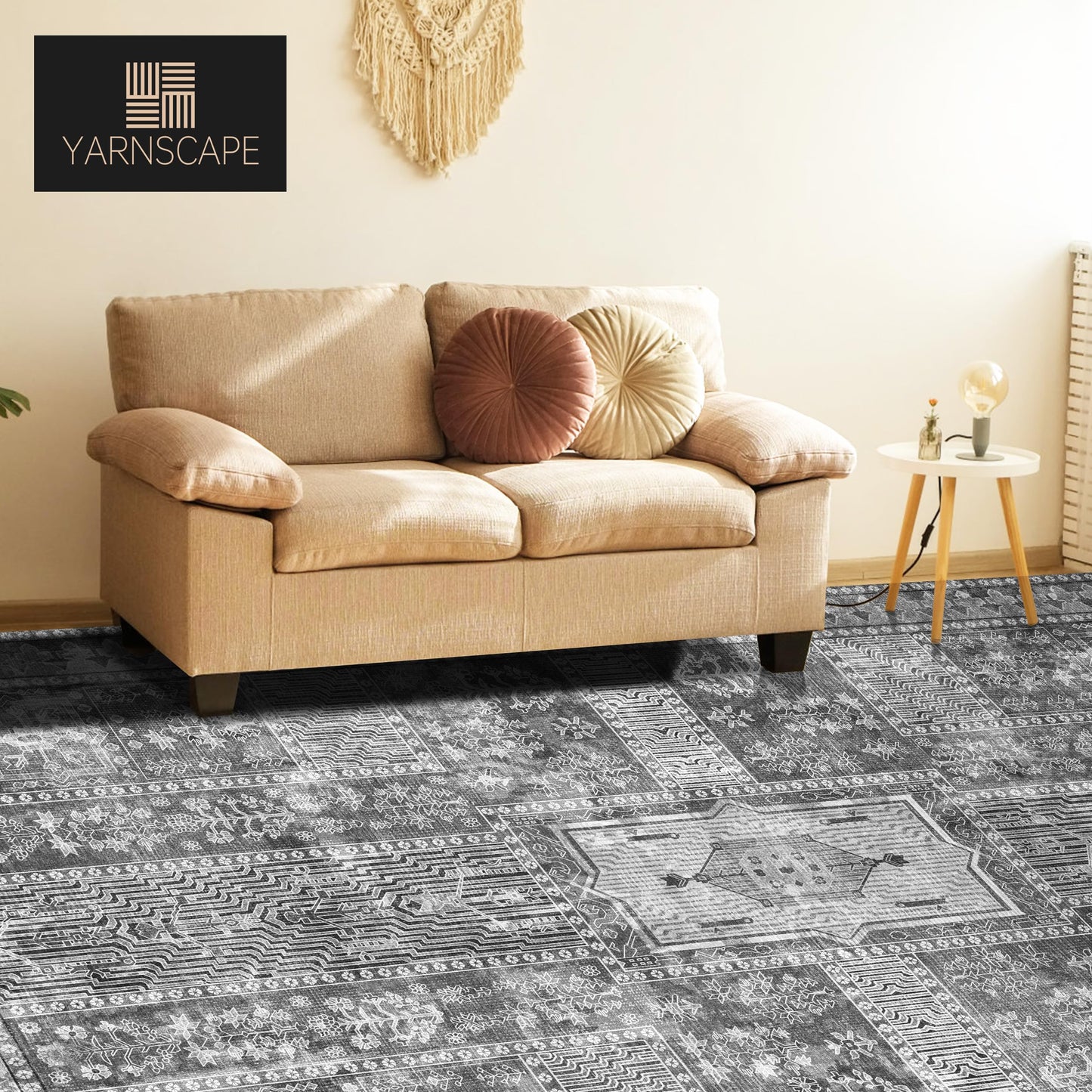 Vintage-grey Area Rugs