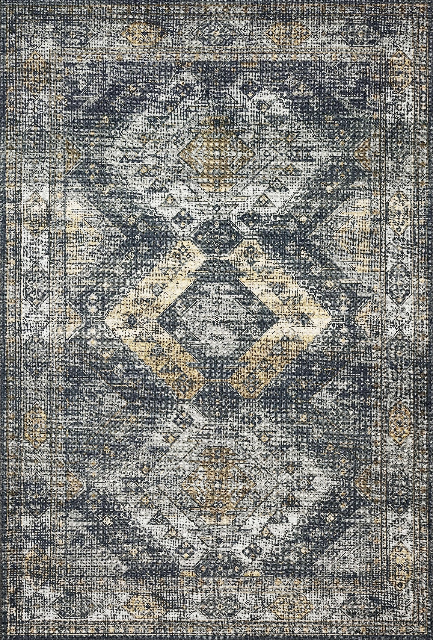 Graphite/Silver Area Rug - 7'-6" x 9'-6"