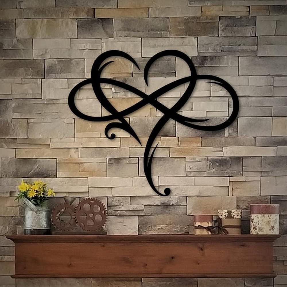 Infinity Heart Wall Decor