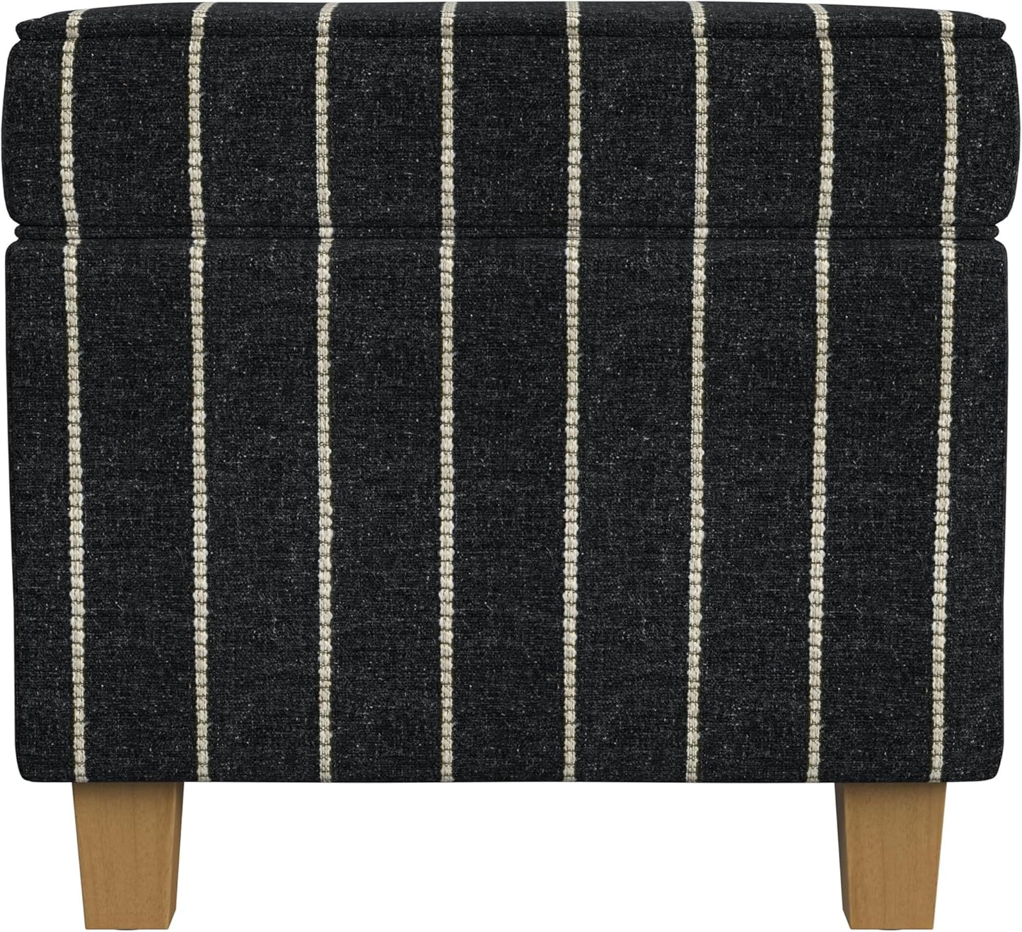 Classic Square Storage Ottoman with Lift Off Lid