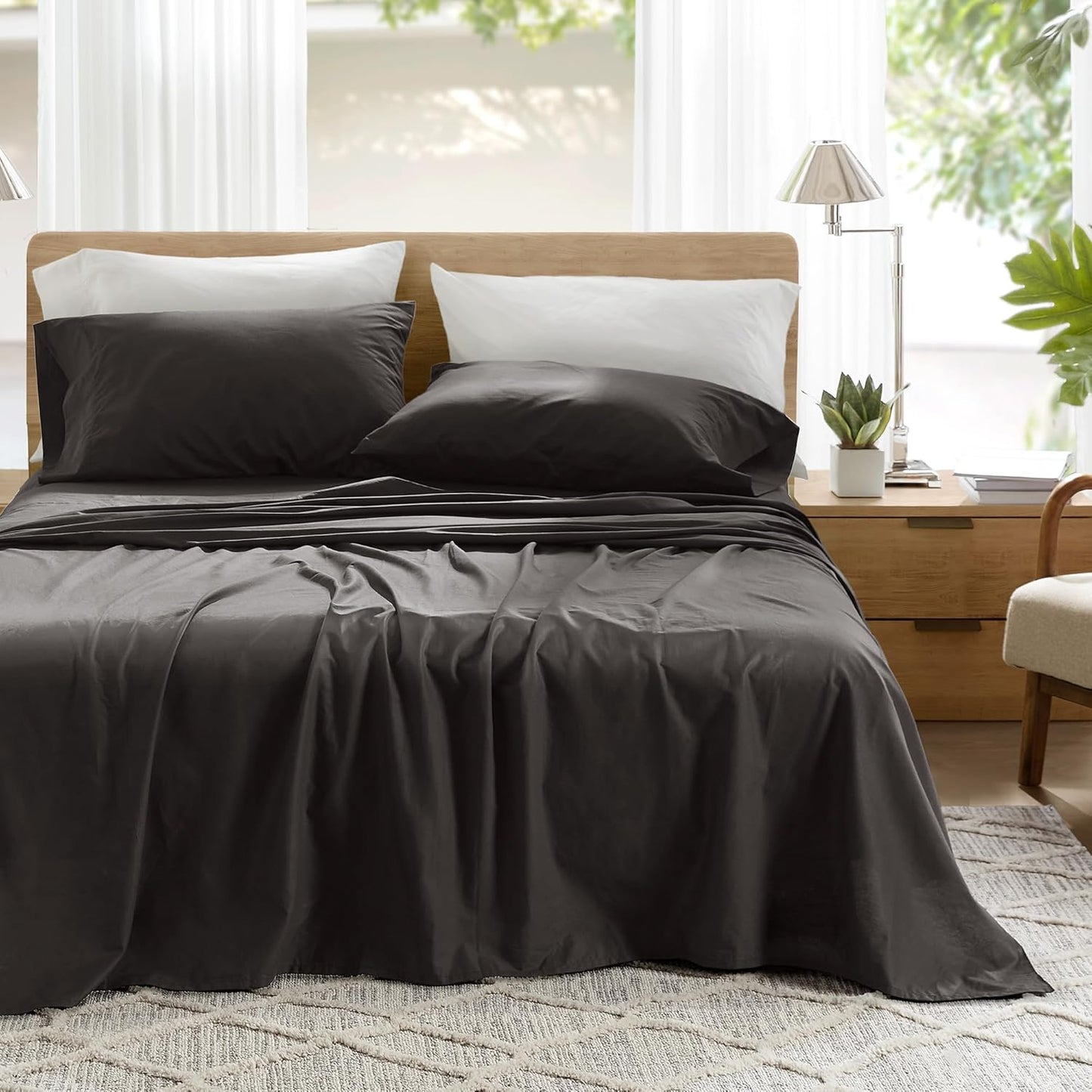 Comfort Spaces 100% Cotton Sheets Set