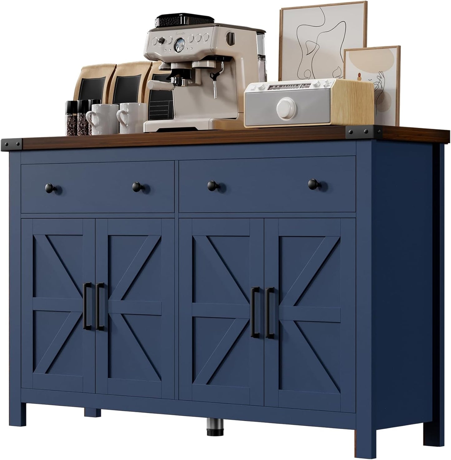 55" Sideboard Buffet Cabinet with Storage