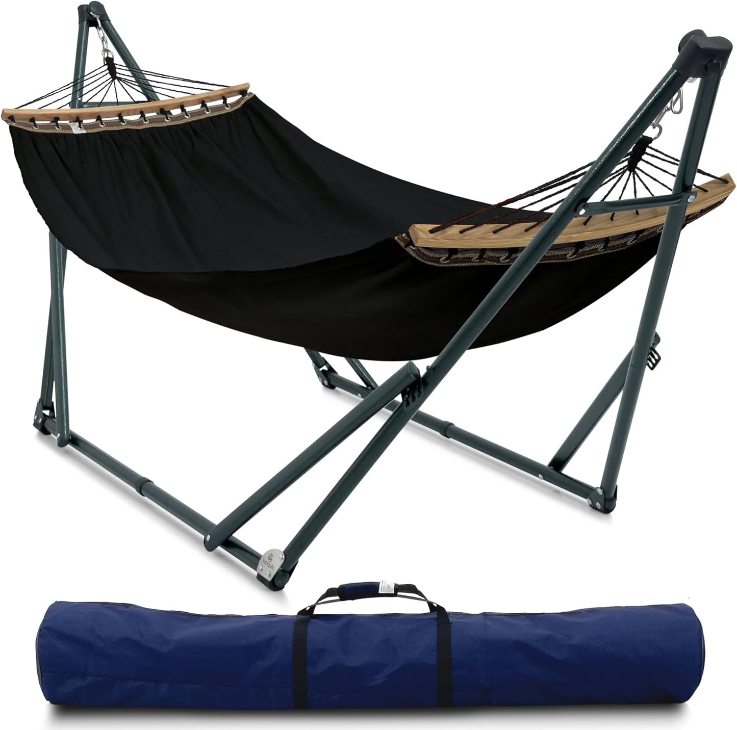 Double Hammock with Stand Included for 2 Persons