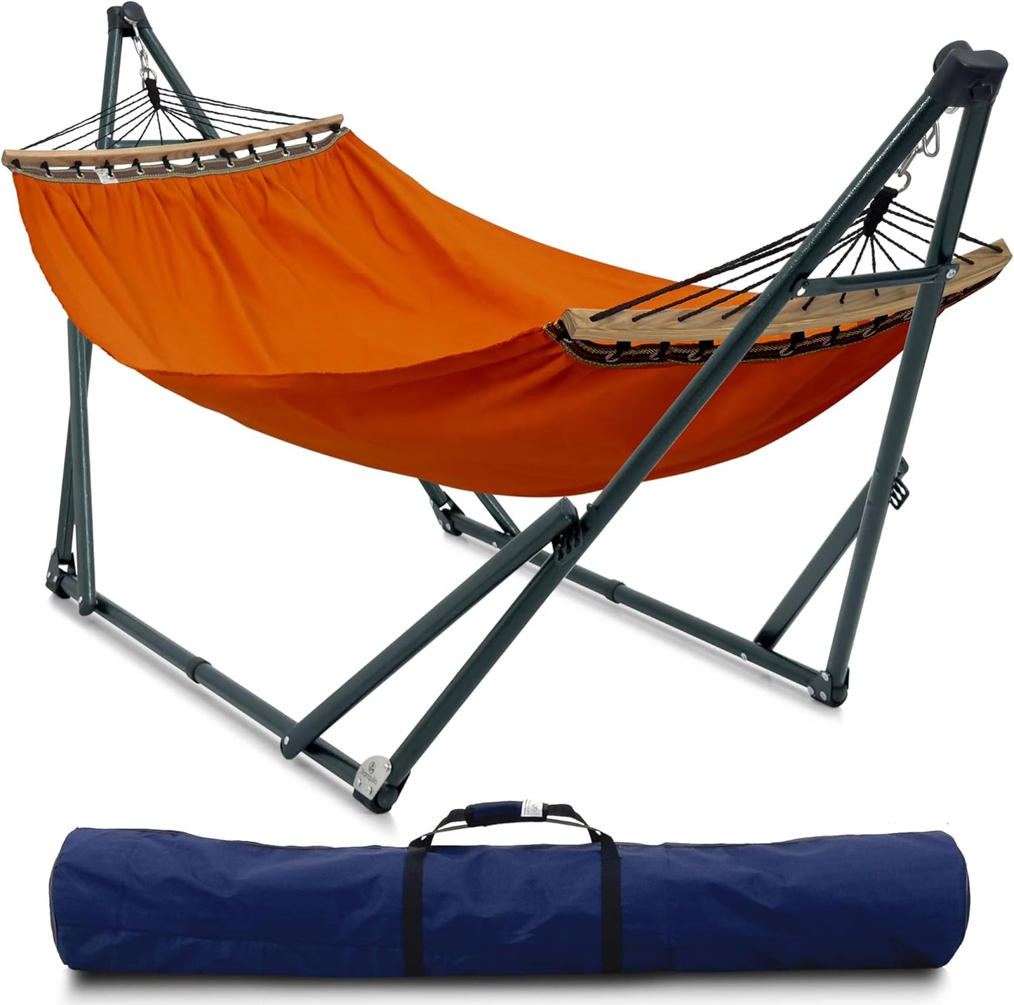 Double Hammock with Stand Included for 2 Persons
