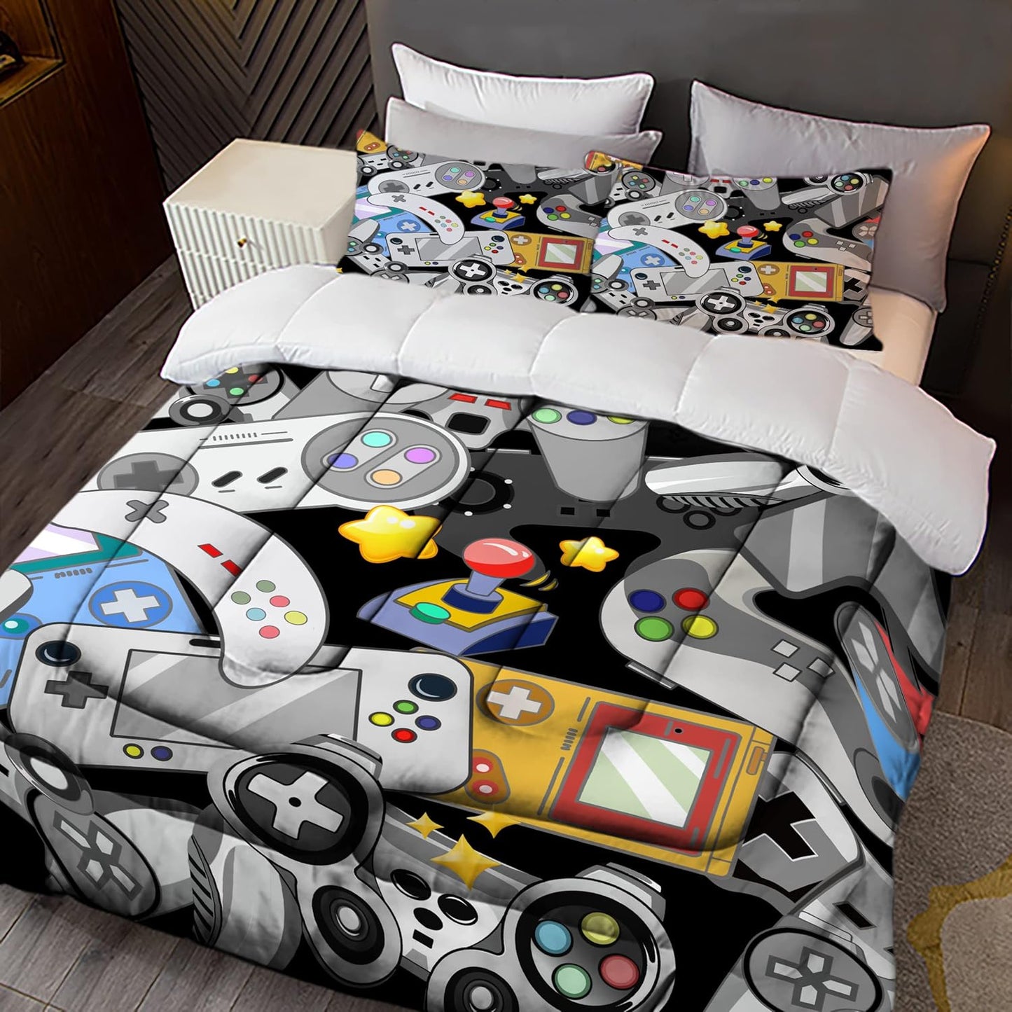 3D Purple Butterfly Bedding Twin Comforter Set