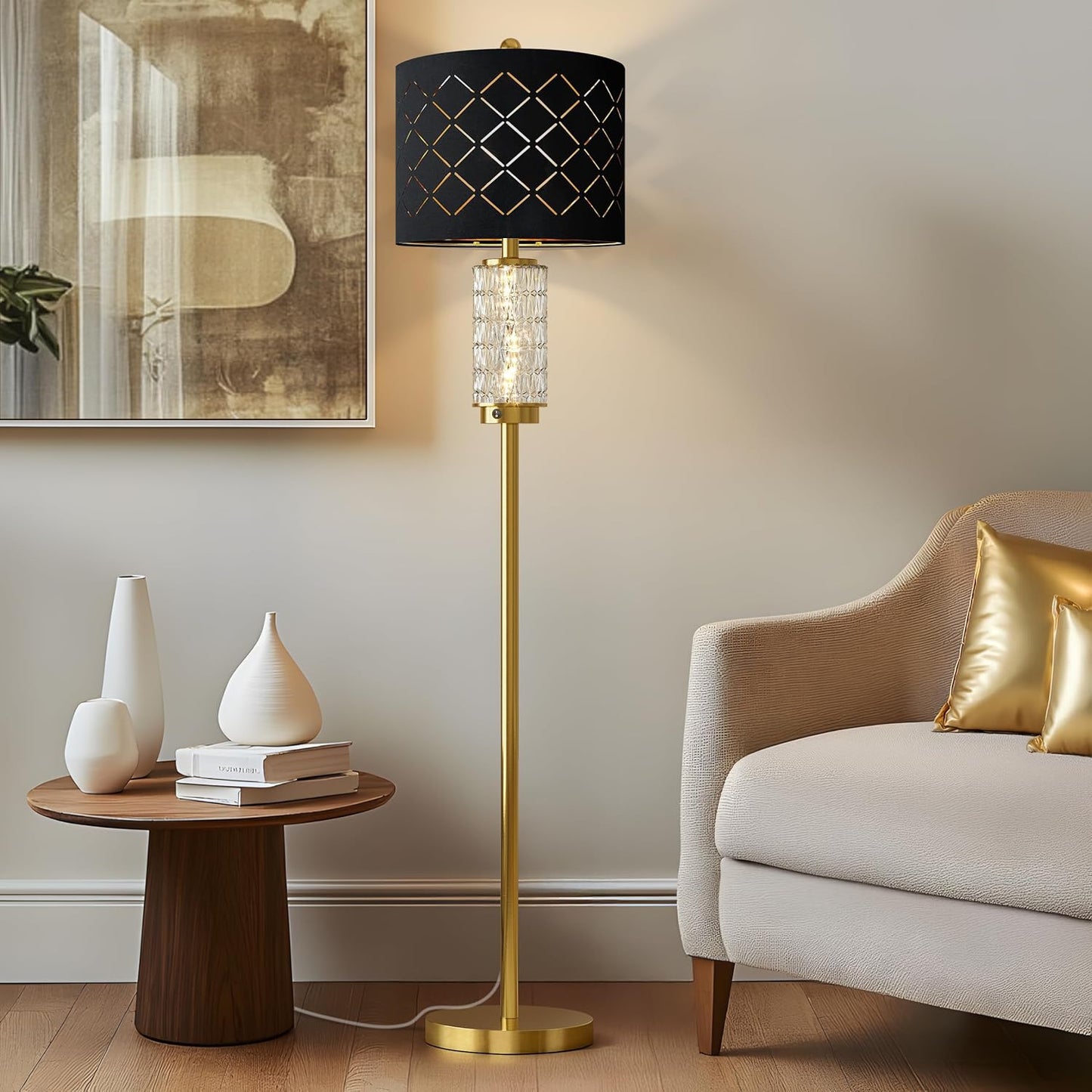 63.75" Floor Lamp for Living Room