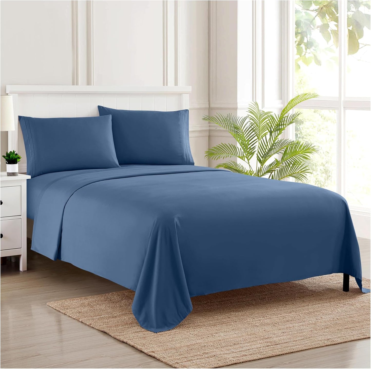 Breathable Luxury Sheets with Full Elastic