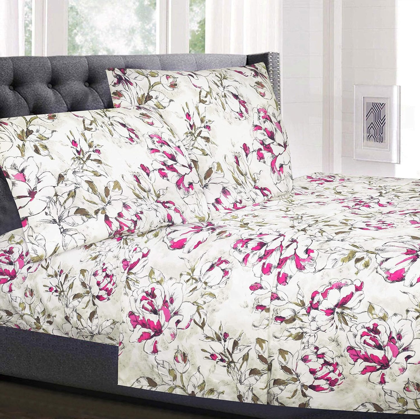 Breathable Luxury Sheets with Full Elastic