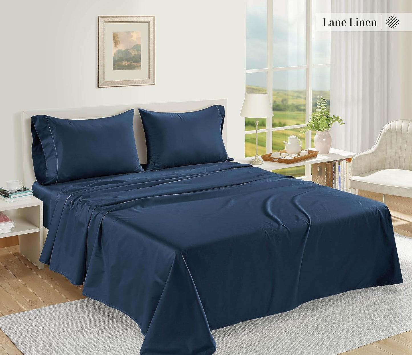 Luxurious Feel Cotton Sheets Queen Size