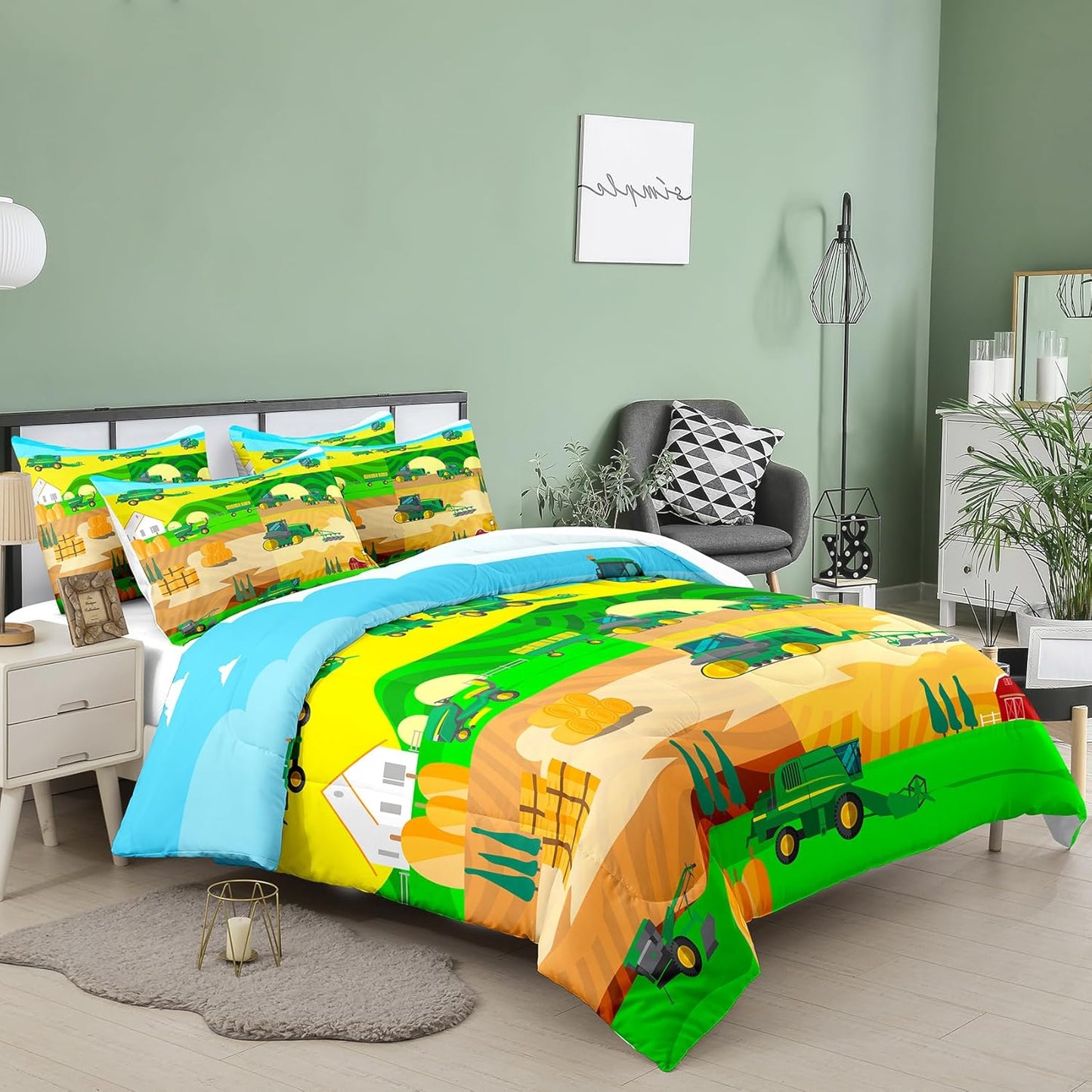 Basketball Bedding Set Twin 3D Printed
